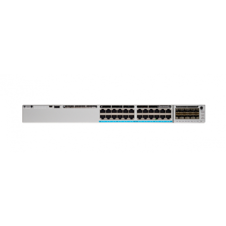 Cisco Catalyst 9300 - Network Essentials - switch - L3 - Managed - 24 x Gigabit SFP - rack-mountable - 0