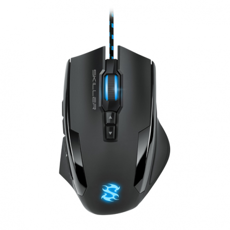 Sharkoon SKILLER SGM1 - Mouse - optical - 12 buttons - wired - 0