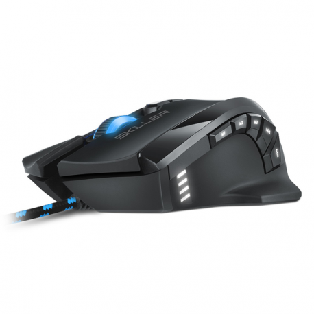 Sharkoon SKILLER SGM1 - Mouse - optical - 12 buttons - wired - 5