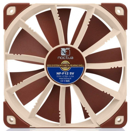 Noctua NF-F12 5V - Case fan - 120 mm - 4