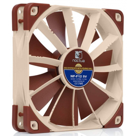 Noctua NF-F12 5V - Case fan - 120 mm - 6