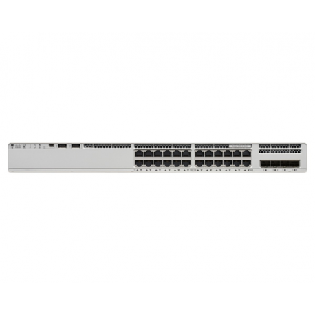Cisco Catalyst 9200 - Network Essentials - switch - L3 - Managed - 8 x 100 / 1000 / 2.5G / 5G / 10GBase-T + 16 x 10 / 100 / 1000 (PoE+) - rack-mountable - PoE+ (370 W) - 0