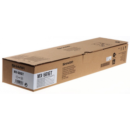 Sharp MX-561GT - Black - original - toner cartridge - for Sharp MX-M364, M365, M464, M465, M564, M565; Essentials Series MX-M3050, M3550, M4050 - 2