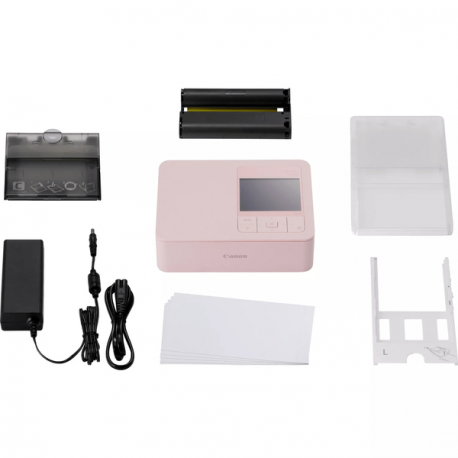 Canon SELPHY CP1500 - Printer - colour - dye sublimation - 148 x 100 mm up to 0.41 min/page (colour) - USB, Wi-Fi - pink - 2