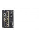 Cisco Catalyst IE3300 Rugged Series - Network Essentials - switch - Managed - 8 x 10/100/1000 + 2 x SFP+ - DIN rail mountable - DC power