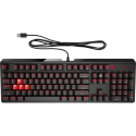 OMEN by HP Encoder - Keyboard - backlit - USB - red - for OMEN by HP Laptop 16; Victus 15L by HP; Victus by HP Laptop 16; Pavilion TP01