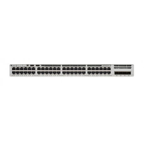 Cisco Catalyst 9200L - Network Essentials - switch - L3 - Managed - 12 x 100 / 1000 / 2.5G / 5G / 10GBase-T + 36 x 10 / 100 / 1000 (PoE+) + 4 x 10 Gigabit SFP+ (uplink) - rack-mountable - PoE+ (1440 W) - 1