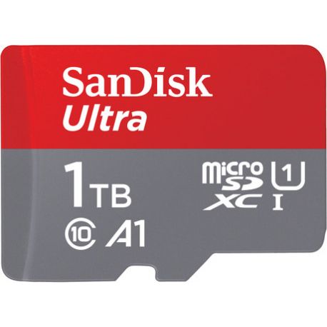 SanDisk Ultra - Flash memory card (microSDXC to SD adapter included) - 1.5 TB - A1 / UHS Class 1 / Class10 - microSDXC UHS-I - 4