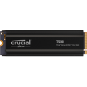 Crucial T500 - SSD - 1 TB - internal - PCIe 4.0 (NVMe) - integrated heatsink
