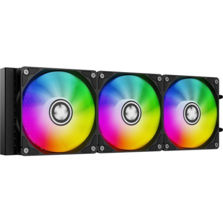 Xilence Performance X Series LiQuRizer LQ360PRO.ARGB - Processor liquid cooling system - (for: LGA1156, LGA1155, LGA2011, LGA1150, LGA1151, AM4, LGA2066, LGA1200, LGA1700, AM5) - copper - 120 mm - black - 9