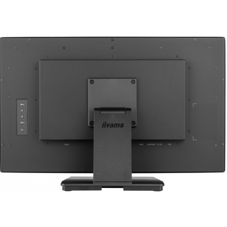 iiyama ProLite T2438MSC-B1 - LED monitor - 24" (23.8" viewable) - touchscreen - 1920 x 1080 Full HD (1080p) - IPS - 600 cd / m² - 1000:1 - 5 ms - HDMI, DisplayPort - speakers - matte black - 7