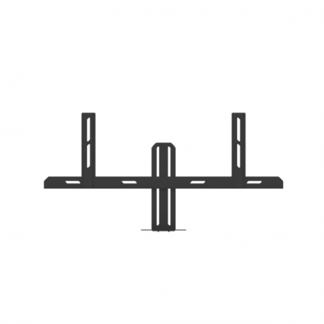 Multibrackets M Camera Holder - Mounting component (universal mount) - for video conference camera - steel - black - screen size: 55"-110" - arm mountable - 23