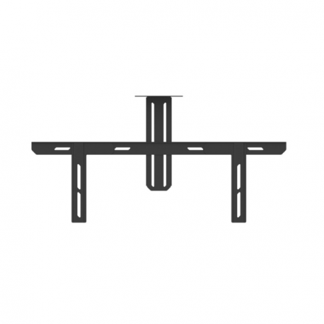 Multibrackets M Camera Holder - Mounting component (universal mount) - for video conference camera - steel - black - screen size: 55"-110" - arm mountable - 24