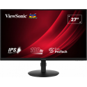 ViewSonic VG2708A-MHD - LED monitor - 27" - 1920 x 1080 Full HD (1080p) @ 100 Hz - IPS - 250 cd / m² - 1300:1 - 5 ms - HDMI, VGA, DisplayPort - speakers