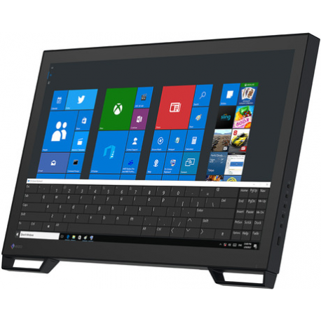 EIZO DuraVision FDF2382WT-A - LED monitor - 23" - touchscreen - 1920 x 1080 Full HD (1080p) - IPS - 260 cd / m² - 1000:1 - 11 ms - HDMI, VGA, DisplayPort - speakers - black - 2