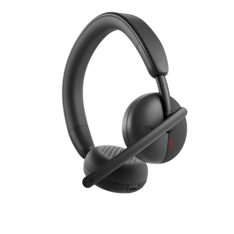 Dell Wireless Headset WL3024 - Headset - on-ear - vertical - Bluetooth - wireless - Zoom Certified, Certified for Microsoft Teams - 1