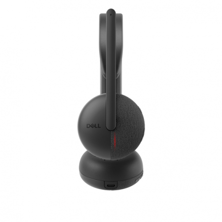 Dell Wireless Headset WL3024 - Headset - on-ear - vertical - Bluetooth - wireless - Zoom Certified, Certified for Microsoft Teams - 8