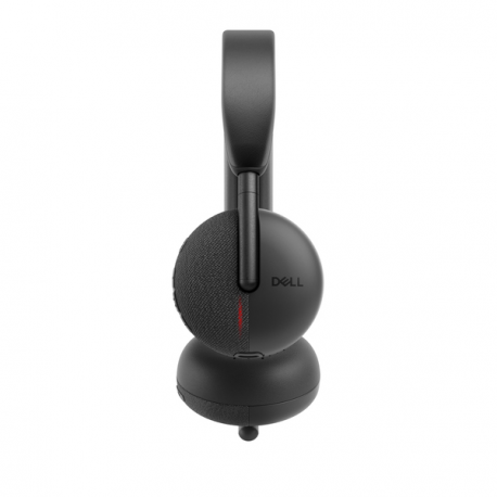 Dell Wireless Headset WL3024 - Headset - on-ear - vertical - Bluetooth - wireless - Zoom Certified, Certified for Microsoft Teams - 9