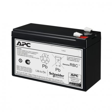 APC Replacement Battery Cartridge #177 - UPS battery - 6 x battery - Lead Acid - 7 Ah - black - 0