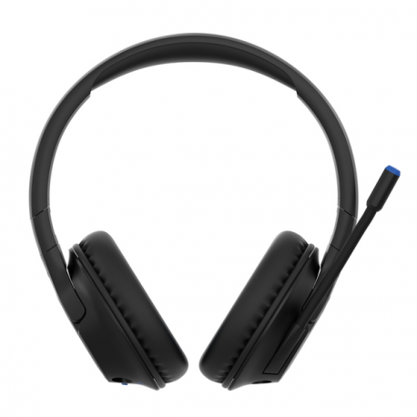 Belkin SoundForm Inspire - Headphones with mic - over ear - Bluetooth - wireless, wired - 3.5 mm jack - black - 4