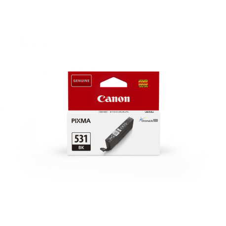 Canon CLI-531 BK - Black - original - ink cartridge - for PIXMA TS8750, TS8751 - 0