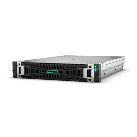 HPE ProLiant DL345 Gen11 - Server - rack-mountable - 2U - 1-way - 1 x EPYC 9124  /  3 GHz - RAM 32 GB - SATA / SAS / NVMe - hot-swap 2.5" bay(s) - no HDD - GigE - monitor: none - 1