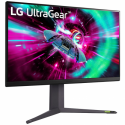 LG UltraGear 32GR93U-B - GR93U Series - LED monitor - gaming - 32" (31.5" viewable) - 3840 x 2160 4K @ 144 Hz - IPS - 500 cd / m² - 1000:1 - DisplayHDR 400 - 1 ms - 2xHDMI, DisplayPort - purple grey
