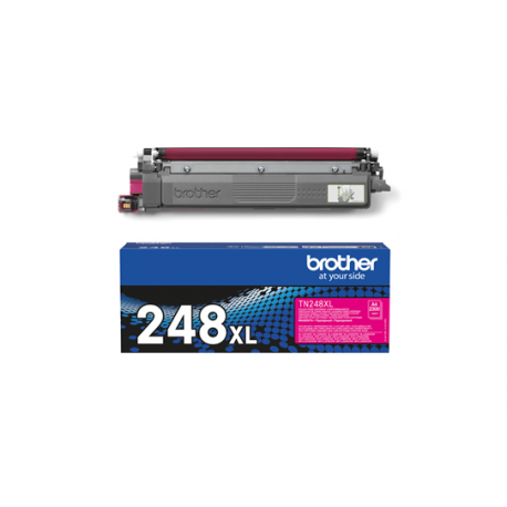 Brother TN248XLM - High Yield - magenta - original - box - toner cartridge - for Brother DCP-L3520, DCP-L3560, HL-L3220, HL-L3240, HL-L8240, MFC-L3760, MFC-L8390 - 1
