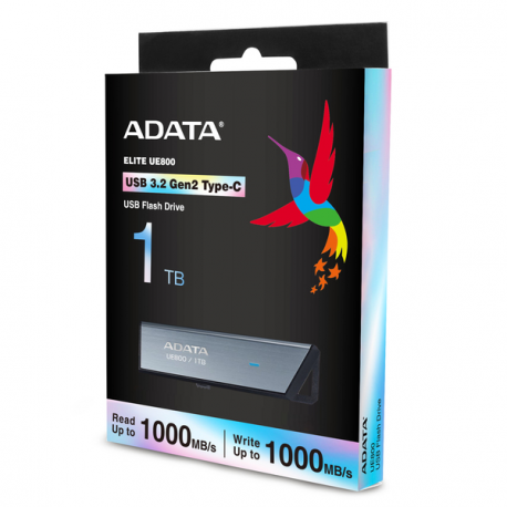 ADATA UE800 - USB flash drive - 1 TB - USB-C 3.2 Gen 2 - silver - 6
