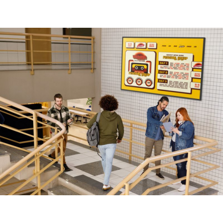 ViewSonic CDE7530 - 75" Diagonal Class CDE30 Series LED-backlit LCD display - digital signage - with built-in SoC media player - 4K UHD (2160p) 3840 x 2160 - Direct LED - 3