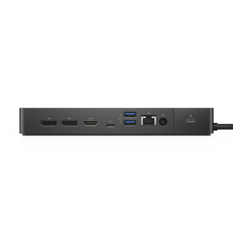 Dell Thunderbolt Dock WD19TBS - Docking station - USB-C  /  Thunderbolt 3 - HDMI, 2 x DP, Thunderbolt, USB-C - 1GbE - 180 Watt - with 3 years Advanced Exchange Service - Disti SNS - for Latitude 53XX, 54XX, 73XX, 74XX, 7520, 9420, 95XX; Precision 35XX; XPS 15 95XX, 17 97XX - 2