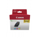 Canon CLI-526 C / M / Y Multi pack - 3-pack - 9 ml - yellow, cyan, magenta - original - ink tank - for PIXMA iP4850, iP4950, iX6550, MG5150, MG5250, MG5350, MG6150, MG6250, MX895