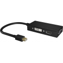 RaidSonic ICY BOX IB-AC1032 - Video converter - DisplayPort - DVI, HDMI, VGA - black