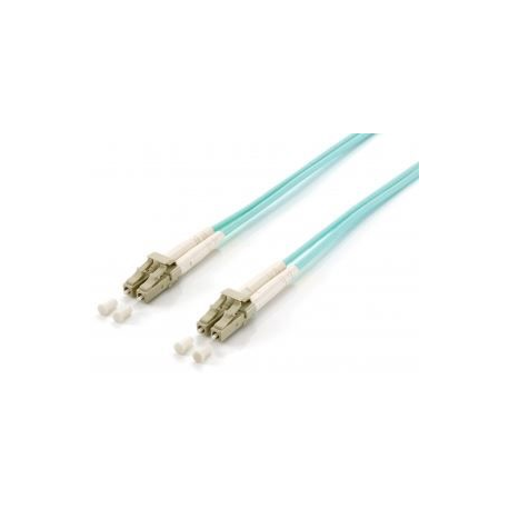 Equip - Patch cable - LC / UPC multi-mode (M) to LC / UPC multi-mode (M) - 3 m - fibre optic - 50  /  125 micron - OM3 - booted - orange - 0