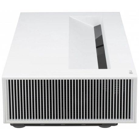 LG CineBeam HU715QW - DLP projector - laser - 2500 ANSI lumens - 3840 x 2160 - 16:9 - 4K - Miracast Wi-Fi Display / AirPlay 2 - white - 3