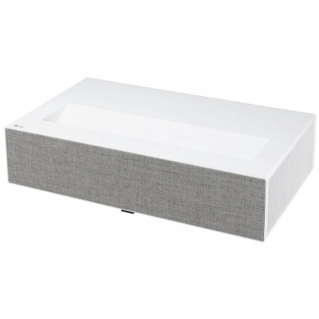 LG CineBeam HU715QW - DLP projector - laser - 2500 ANSI lumens - 3840 x 2160 - 16:9 - 4K - Miracast Wi-Fi Display / AirPlay 2 - white - 4