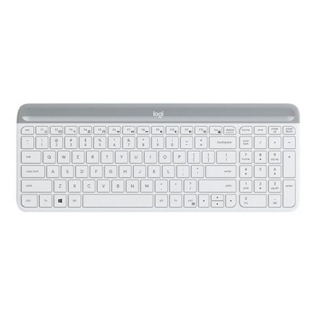 Logitech Slim Wireless Combo MK470 - Keyboard and mouse set - wireless - 2.4 GHz - French - off-white - 1