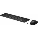 HP 655 - Keyboard and mouse set - wireless - 2.4 GHz - QWERTZ - German - black - for Pro x360 Fortis 11 G9; ProBook 445 G9
