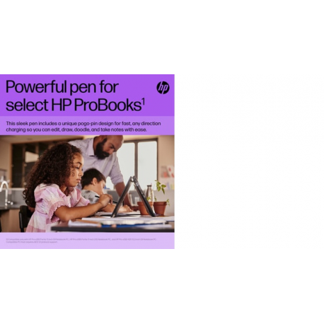HP Slim - Digital pen - 2 buttons - harbor grey - envelope - for Pro x360 435 G9 Notebook, Fortis 11 G10 Notebook, Fortis 11 G9 Notebook - 5