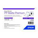 Epson Premium - Polypropylene (PP) - matte - permanent acrylic adhesive - 102 x 152 mm 3330 label(s) (18 roll(s) x 185) die cut labels