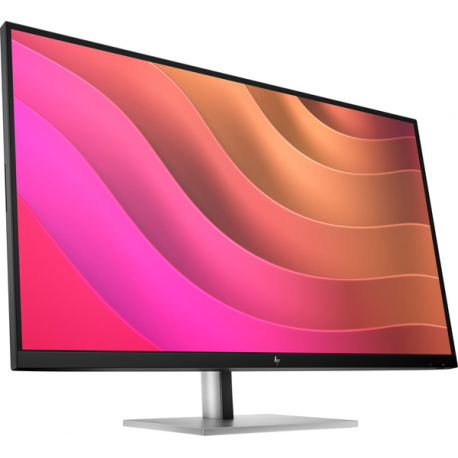 HP E32K G5 - E-Series - LED monitor - 31.5" - 3840 x 2160 4K UHD (2160p) @ 60 Hz - IPS - 350 cd / m² - 1000:1 - 5 ms - HDMI, DisplayPort, USB-C - speakers - black head, black and silver (stand) - 11