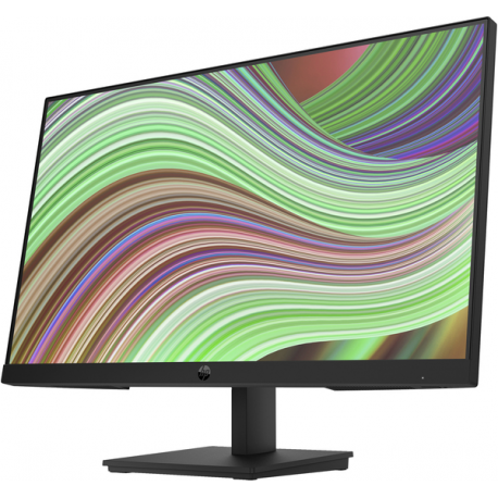 HP P24v G5 - P-Series - LED monitor - 23.8" - 1920 x 1080 Full HD (1080p) @ 75 Hz - VA - 250 cd / m² - 3000:1 - 5 ms - HDMI, VGA - black stand, black head - 15