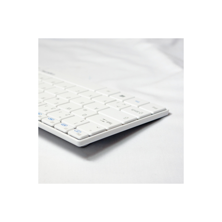 LogiLink Combo Set with Autolink - Keyboard and mouse set - wireless - 2.4 GHz - German - white - 1