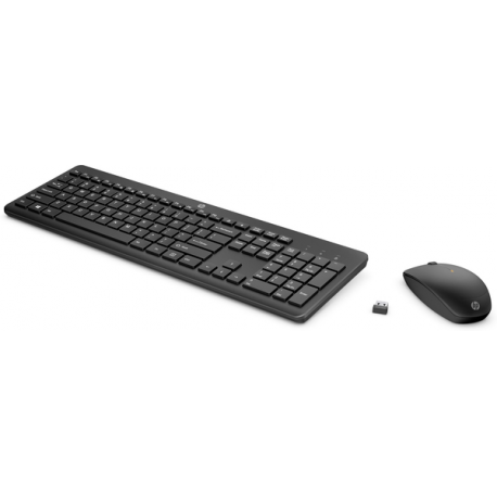 HP 235 - Keyboard and mouse set - wireless - Finnish - for Elite Mobile Thin Client mt645 G7; Pro Mobile Thin Client mt440 G3; ZBook Fury 16 G9 - 1