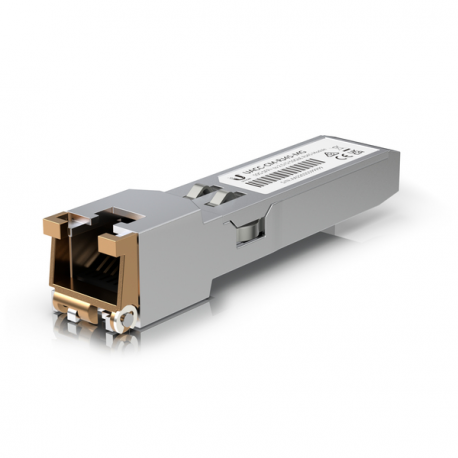 Ubiquiti - SFP+ transceiver module - 10 GigE - over copper - RJ-45 - 0