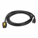 APC - Power cable - NEMA 5-15 (M) to IEC 60320 C19 - AC 120 V - 15 A - 3 m - black - for P / N: SCL400RMJ1U, SMX1000C, SMX1500RM2UC, SMX1500RM2UCNC, SMX750C, SMX750CNC