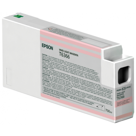 Epson UltraChrome HDR - 700 ml - vivid light magenta - original - ink cartridge - for Stylus Pro 7890, Pro 7900, Pro 9890, Pro 9900, Pro WT7900 - 0