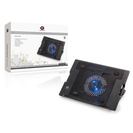 Conceptronic CNBCOOLSTAND1F - Notebook stand - with cooling fan - 2