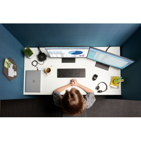 HP USB-C Dock G5 - Docking station - USB-C - GigE - 100 Watt - United Kingdom - for EliteBook 830 G6; Pavilion x360 Laptop; Pro Mobile Thin Client mt440 G3 - 12