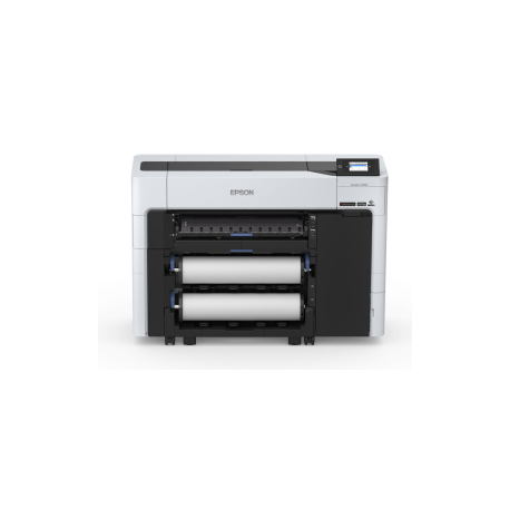 Epson SureColor SC-T3700D - 24" large-format printer - colour - ink-jet - Roll (61 cm) - 2400 x 1200 dpi - up to 130 sq.m / hour (mono)  /  up to 130 sq.m / hour (colour) - USB, Gigabit LAN, Wi-Fi - cutter - 0